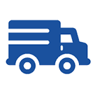 Plane-Icon-Blue-Solid Plane Icon